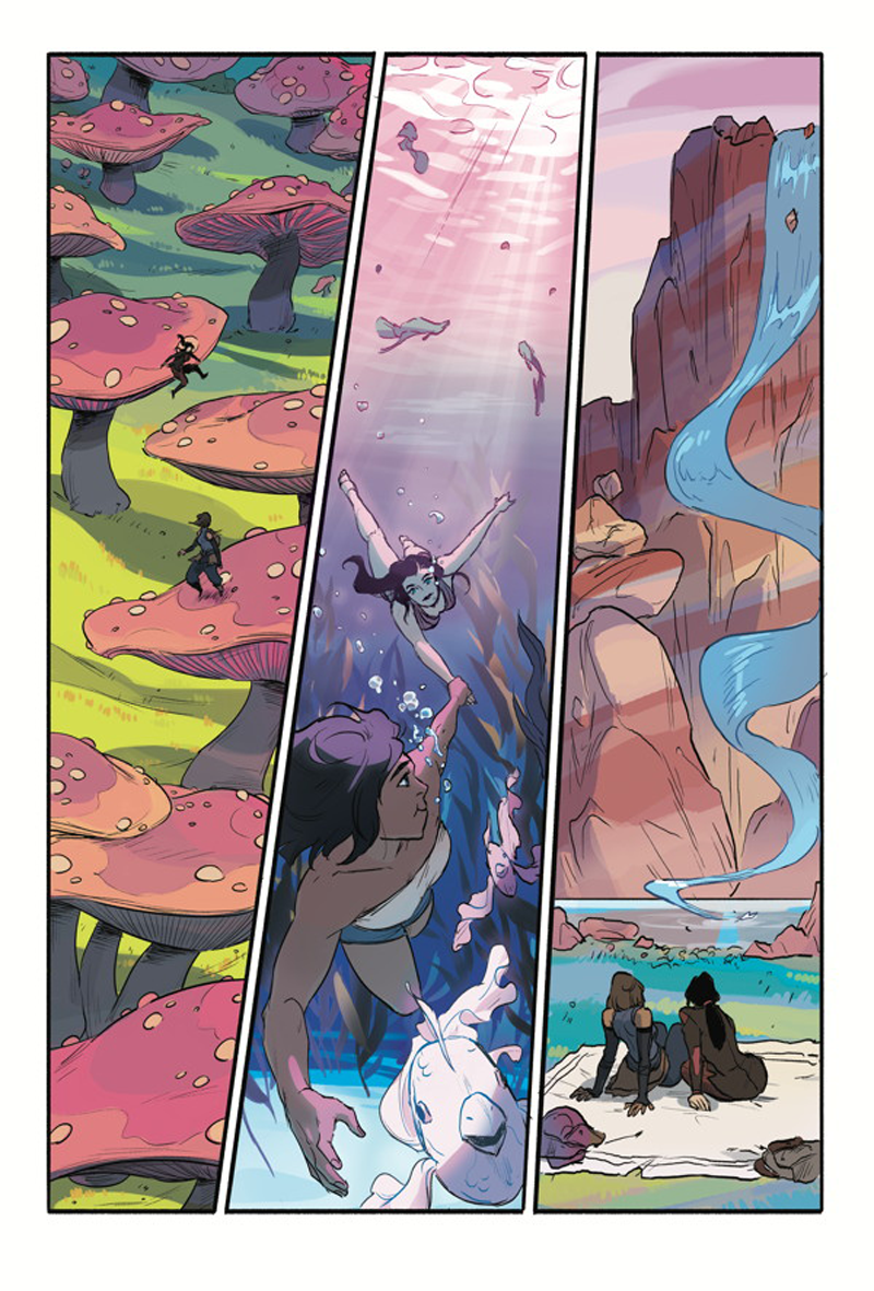 Illustration for article titled The Legend of Korra Finally Continues in the Pitch-Perfect Turf Wars Comic